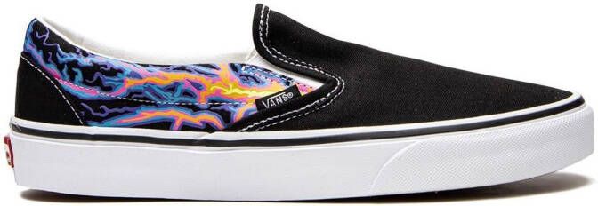 Vans Classic Slip-On "Electric Flames" sneakers Black