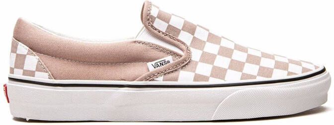 Vans Classic Slip-On "Checkerboard" sneakers Neutrals