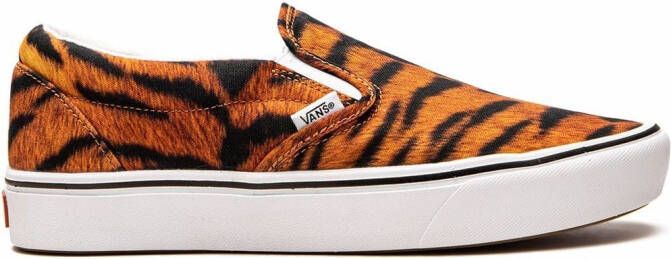 Vans ComfyCush Slip-On "Tiger" sneakers Brown