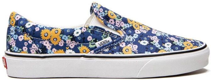 Vans Classic Slip-On "Floral" sneakers Blue