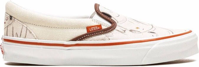 Vans x Javier Calleja OG Classic Slip-On "Potting Soil" sneakers White