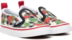 Vans Kids all-over strawberry-print sneakers Green