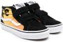 Vans Kids Old Skool flame-print sneakers Black - Thumbnail 1