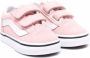 Vans Kids Old Skool V touch-strap trainers Pink - Thumbnail 1