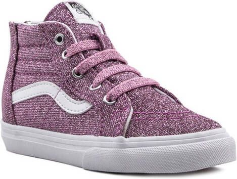 Vans Kids Sk8 Hi Zip sneakers Pink