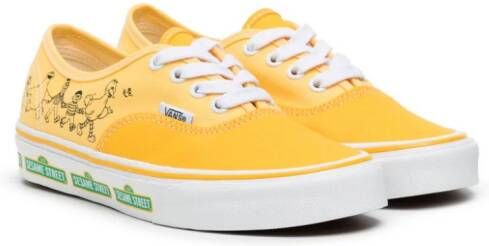 Vans Kids x Sesame Street Authentic sneakers Yellow
