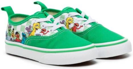 Vans Kids x Sesame Street lace-up sneakers Green