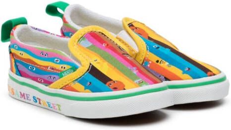 Vans Kids x Sesame Street slip-on sneakers Multicolour