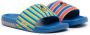 Vans Kids x Sesame Street striped sandals Blue - Thumbnail 1