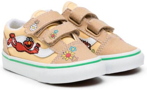 Vans Kids x Sesame Street touch-strap sneakers Yellow