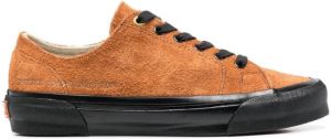 Vans logo-patch lace-up sneakers Brown