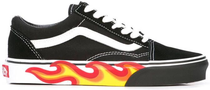 Vans Old Skool "Flame Cut Out" sneakers Black