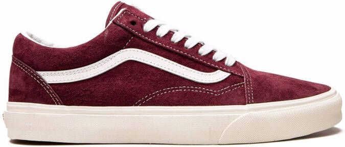 Vans Old Skool "Pomegranate" suede sneakers Red