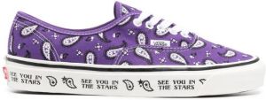Vans paisley-print sneakers Purple