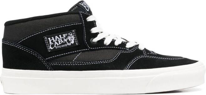 Vans side logo-patch high-top sneakers Black