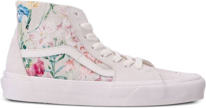 Vans SK8-HI floral-print sneakers Pink