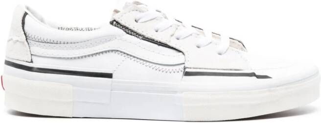 Vans Sk8-Low Reconstruct canvas sneakers White