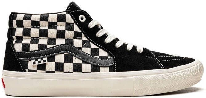 Vans Skate Grosso Mid "Checkerboard" sneakers Black