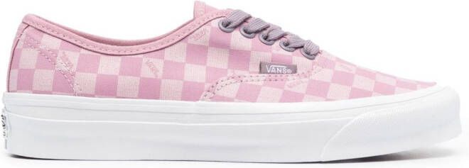Vans Vault OG Authentic LX checkerboard sneakers Pink