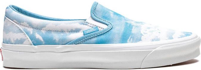 Vans x Kith OG Classic Slip-On "Clouds" sneakers Blue