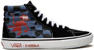 Vans x Krooked "By Natas For Ray" Skate Sk8 Hi sneakers Blue