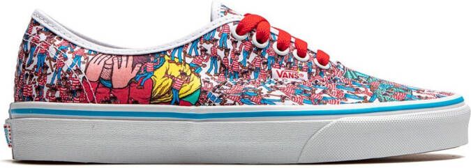 Vans Authentic "Where's Waldo" sneakers Red