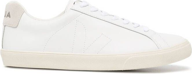 VEJA embroidered-logo low-top sneakers White