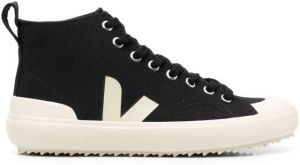 VEJA high-top lace-up trainers Black