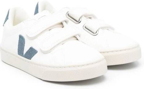 VEJA Kids Recife ChromeFree leather sneakers White