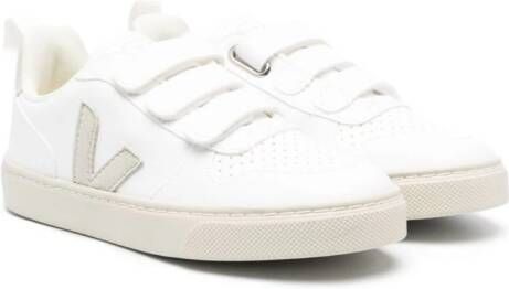 VEJA Kids V 10 CWL touch-strap sneakers White