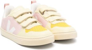VEJA Kids V-10 touch-strap sneakers Pink