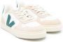 VEJA Kids V10 leather low-top sneakers White - Thumbnail 1
