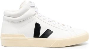 VEJA logo patch high-top sneakers White