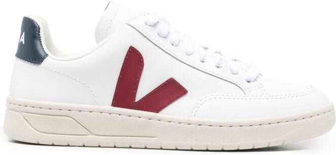 VEJA logo-patch lace-up sneakers White