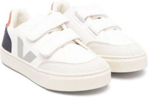 VEJA touch-strap logo-patch sneakers White