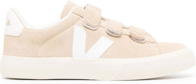 VEJA touch-strap low-top sneakers Brown