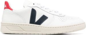 VEJA V-10 lace-up low-top sneakers White