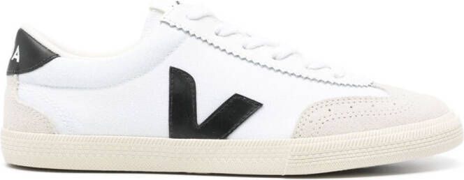 VEJA V-10 panelled sneakers White