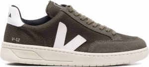 VEJA V-12 lace-up sneakers Green