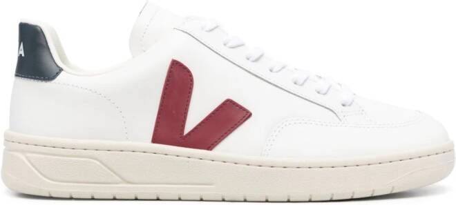 VEJA V-12 leather sneakers White