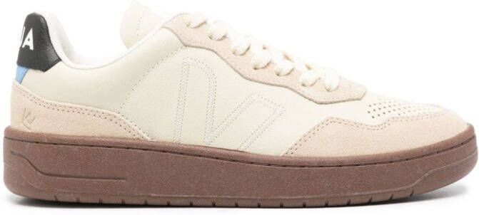 VEJA x Centre Commercial V-90 leather sneakers Neutrals