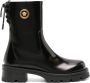 Versace Alia leather ankle boots Black - Thumbnail 1