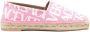 Versace all-over logo print espadrilles Pink - Thumbnail 1