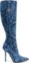 Versace Barocco Medusa '95 120mm boots Blue - Thumbnail 1