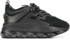 Versace Chain Reaction chunky heel sneakers Black