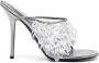Versace crystal chandelier metallic mules Silver - Thumbnail 1