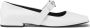 Versace Gianni Ribbon ballerina shoes White - Thumbnail 1