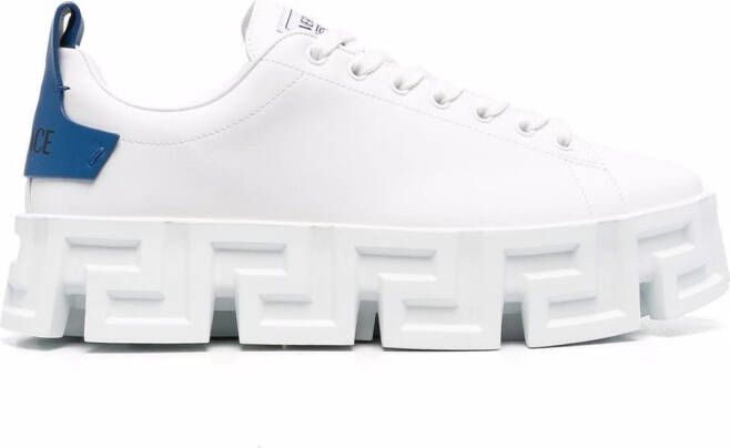 Versace Greca Labyrinth low-top sneakers White
