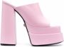 Versace high-heel platform mules Pink - Thumbnail 1