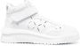 Versace high-top leather sneakers White - Thumbnail 1